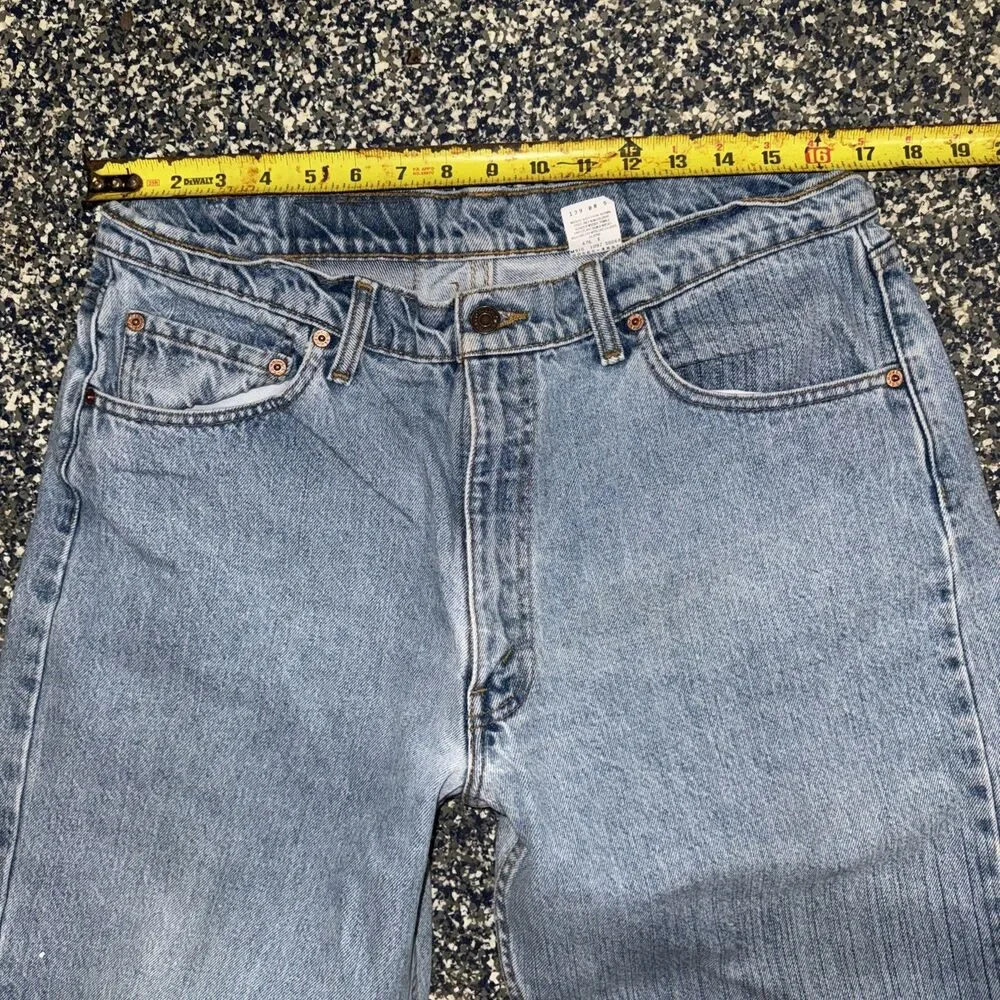 Vtg Levi’s 565 Jeans Men 36x34 Blue Loose Wide Leg‎ Skater hip hop baggy 10/97